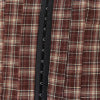 Plaid waist cinching strap short strapless dress for women